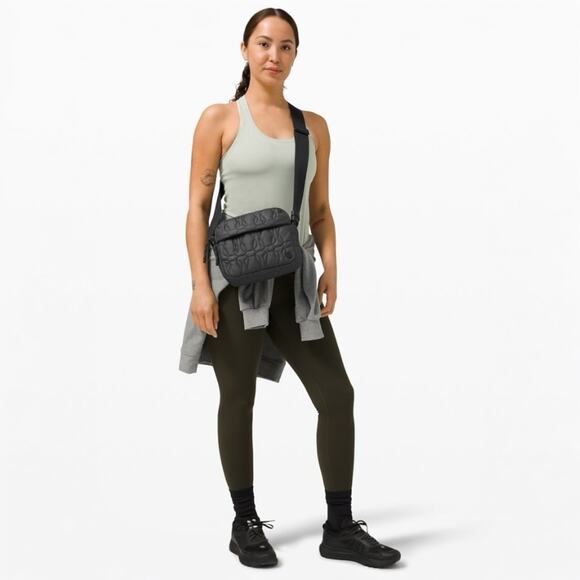 Lululemon Embrace Quilted Crossbody Bag in Black - Picture 2 of 11